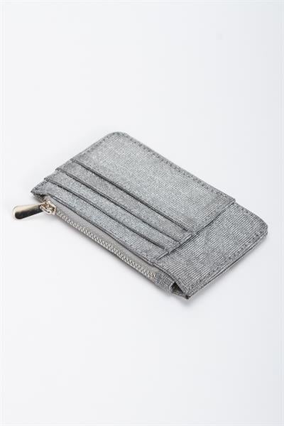 Antrasit Viral Simli Kartlık Cüzdan