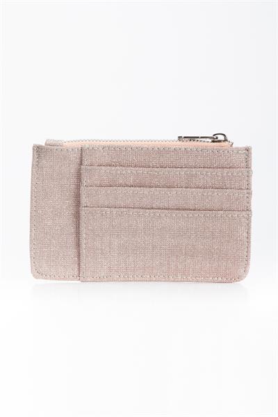 Baby Pink Viral Simli Kartlık Cüzdan