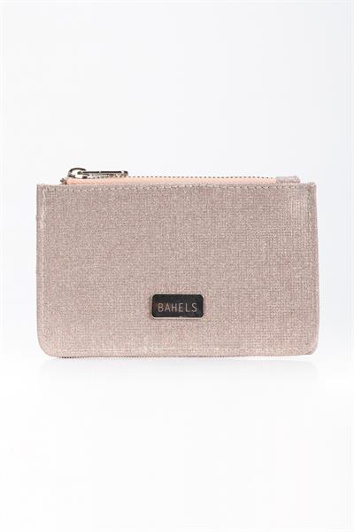 Baby Pink Viral Simli Kartlık Cüzdan