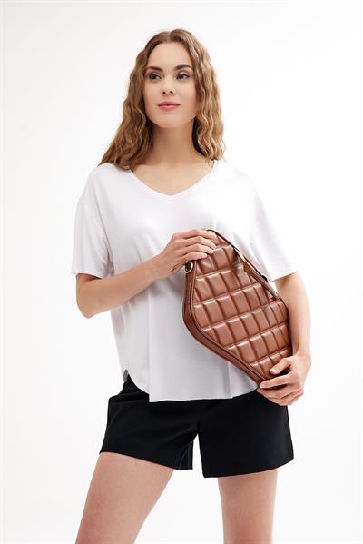 Camel Kapitoneli Askılı 13 & 14 Inç Evrak Ve Laptop Çantası