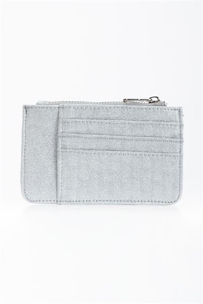Gümüş Viral Simli Kartlık Cüzdan
