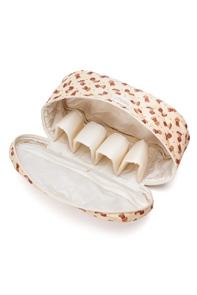 Honey Puppy Airwrap Uyumlu Içi Bölmeli Tüm Saç Şekillendirici Için Xl Boy Çanta Seyahat Çantası