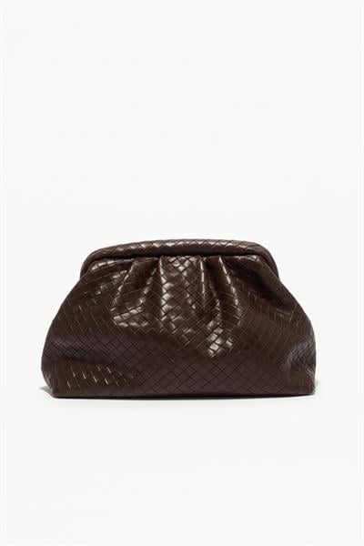 Kadın Kyle Acı Kahve Clutch Portföy Ve Omuz Çantası