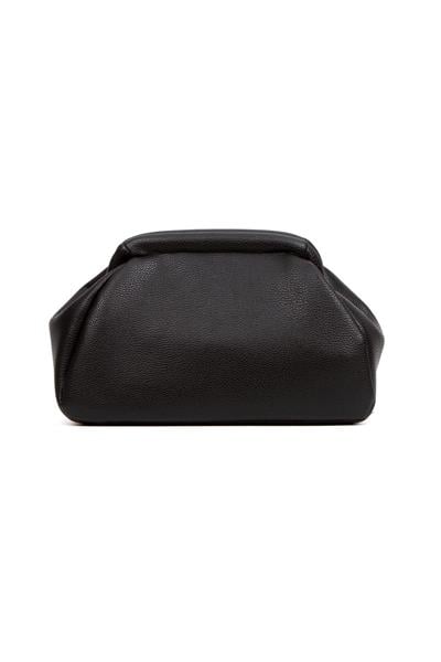 Kadın Trend Siyah Deri Clutch Portföy Çanta