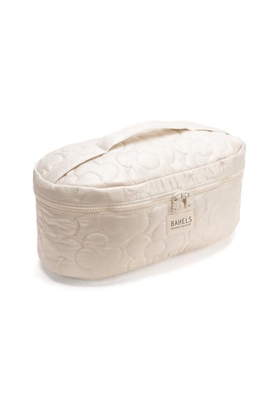 Krem Daisy Airwrap Uyumlu Içi Bölmeli Tüm Saç Şekillendirici Için Xl Boy Çanta Seyahat Çantası