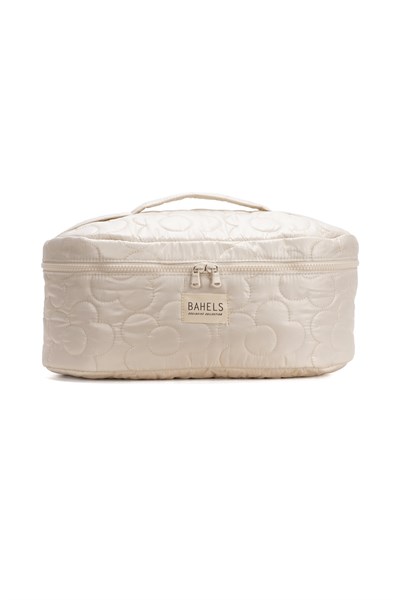 Krem Daisy Airwrap Uyumlu Içi Bölmeli Tüm Saç Şekillendirici Için Xl Boy Çanta Seyahat Çantası