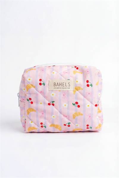 Kruvasan Makyaj Çantası