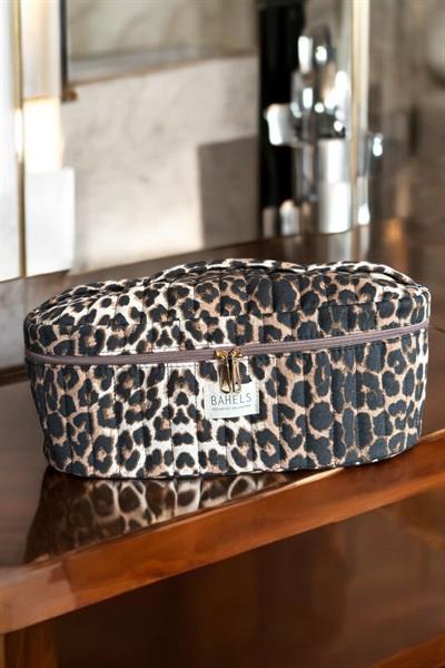 Leopar Airstrait Uyumlu Batarya Bölmeli Tüm Saç Şekillendirici İçin Xl Boy Çanta Seyahat Çantası