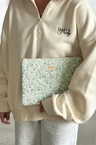 Mint Papatya Portföy Çanta