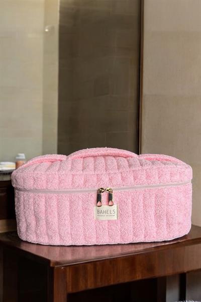 Pembe Airstrait Uyumlu Batarya Bölmeli Tüm Saç Şekillendirici İçin Xl Boy Çanta Seyahat Çantası