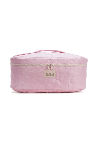 Pembe Daisy Airwrap Uyumlu Içi Bölmeli Tüm Saç Şekillendirici Için Xl Boy Çanta Seyahat Çantası