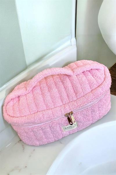Pembe Havlu Airwrap Uyumlu Tüm Saç Şekillendirici Için Xl Boy Çanta Seyahat Çantası