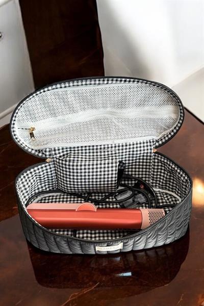 Siyah Airstrait Uyumlu Batarya Bölmeli Tüm Saç Şekillendirici İçin Xl Boy Çanta Seyahat Çantası