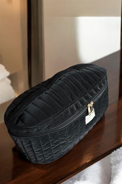 Siyah Airstrait Uyumlu Batarya Bölmeli Tüm Saç Şekillendirici İçin Xl Boy Çanta Seyahat Çantası