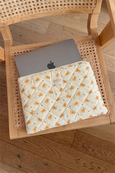 Teddy Ayıcık  XL Macbook ve Tablet Uyumlu Portföy Çanta