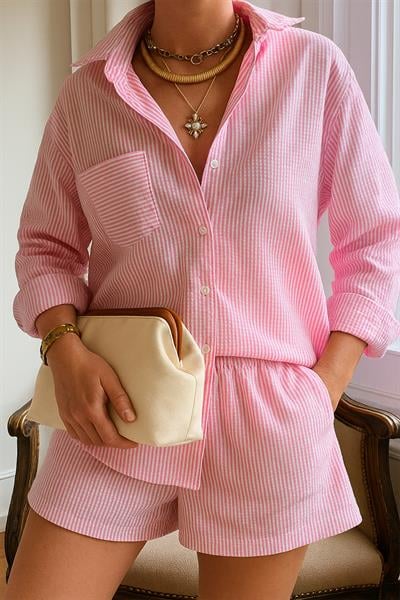 Kadın Kahve Detaylı Kanvas Portföy & Clutch Çanta