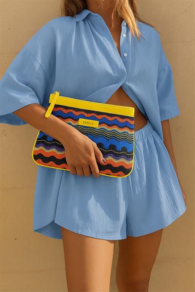 Vip Rainbow Özel Tasarım Kadın Portföy & Clutch Çanta