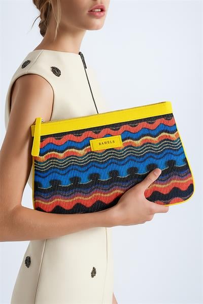 Vip Rainbow Özel Tasarım Kadın Portföy & Clutch Çanta