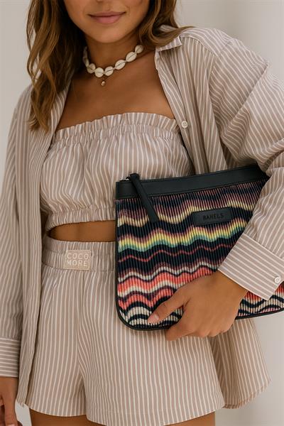 Vip Renkli Özel Tasarım Kadın Portföy & Clutch Çanta