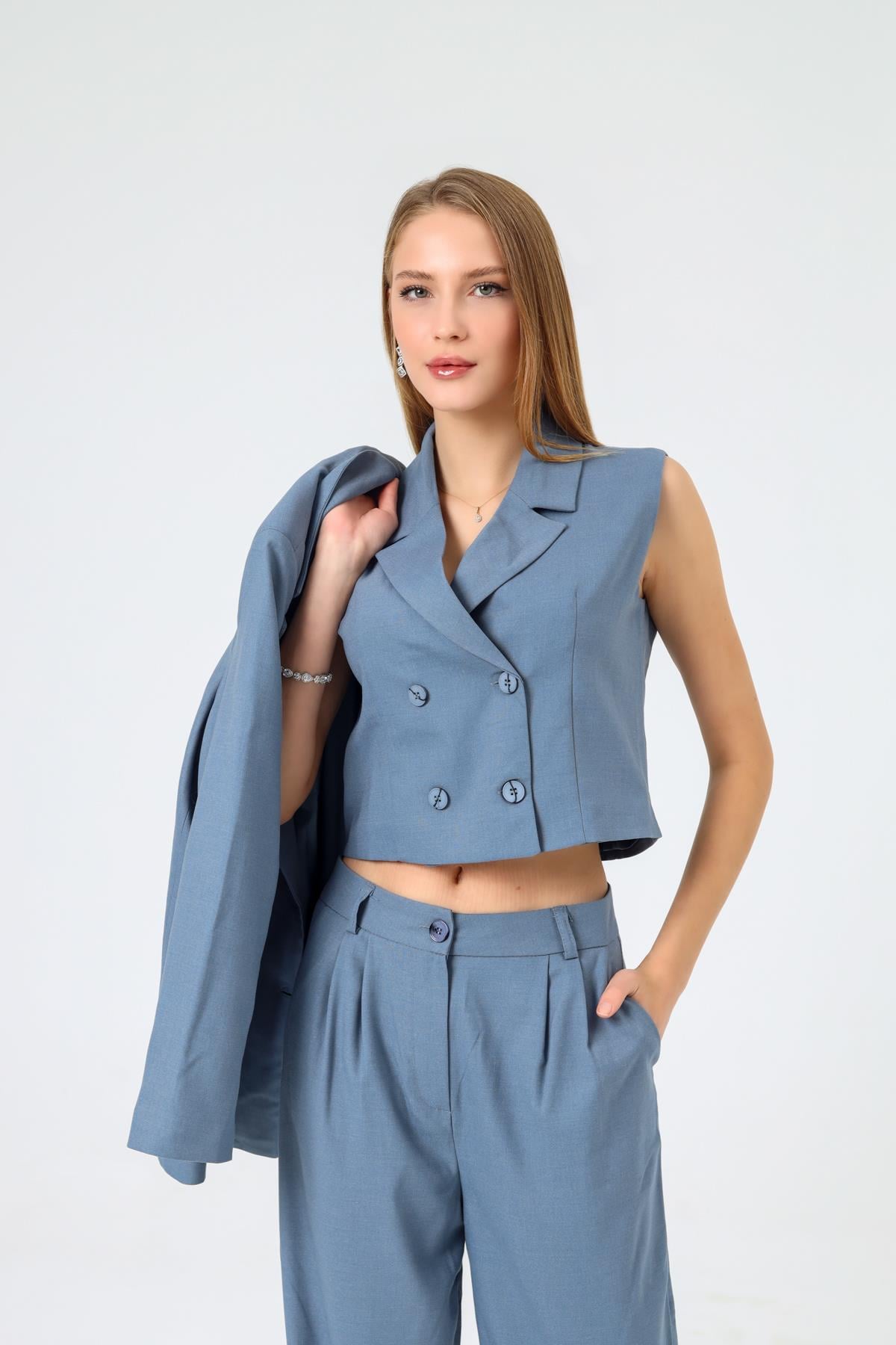 Yelek Pantolon Takım