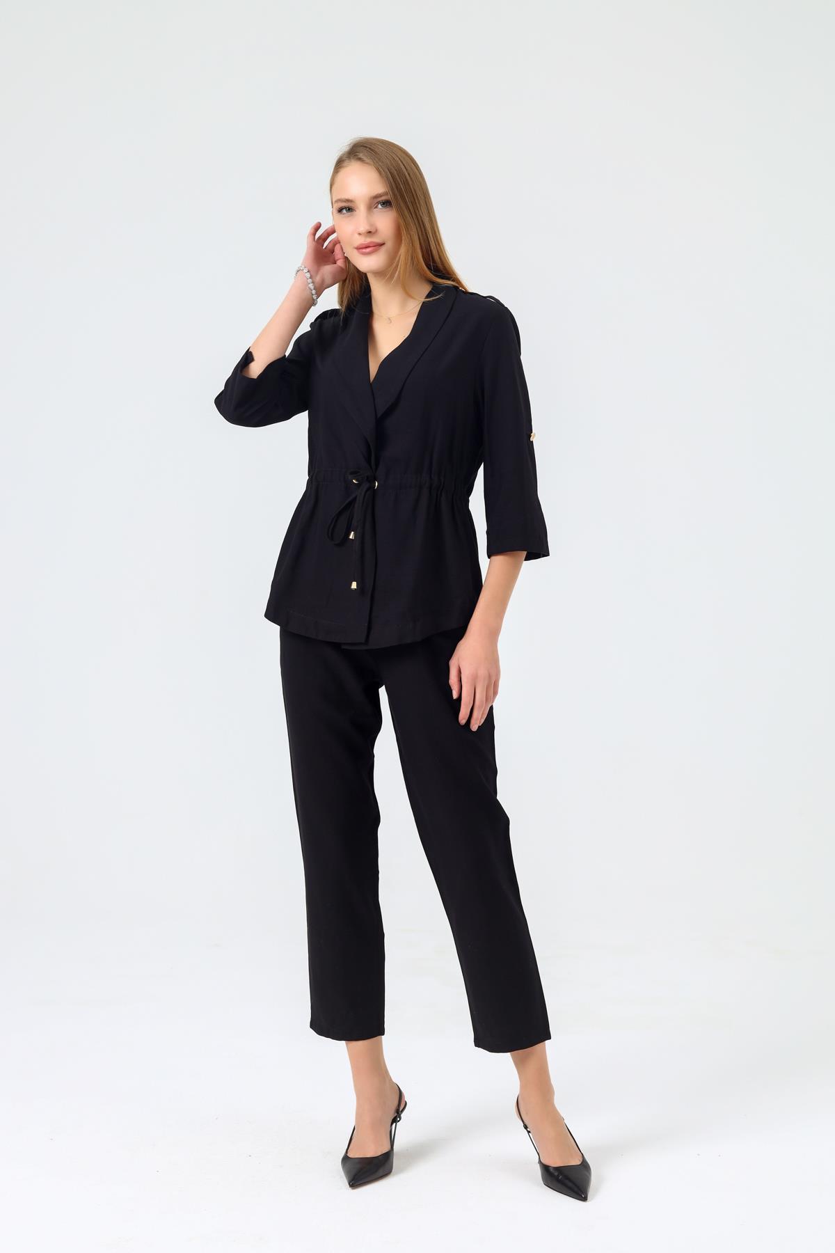 Modal Gömlek Pantolon Takım