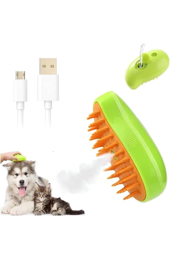 Buharlı Tımar Tarağı Usb Şarjlı