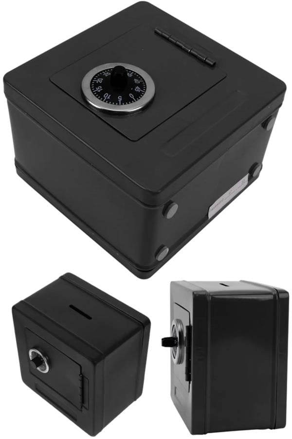 Şifreli Çelik Kasa Siyah 130x100mm