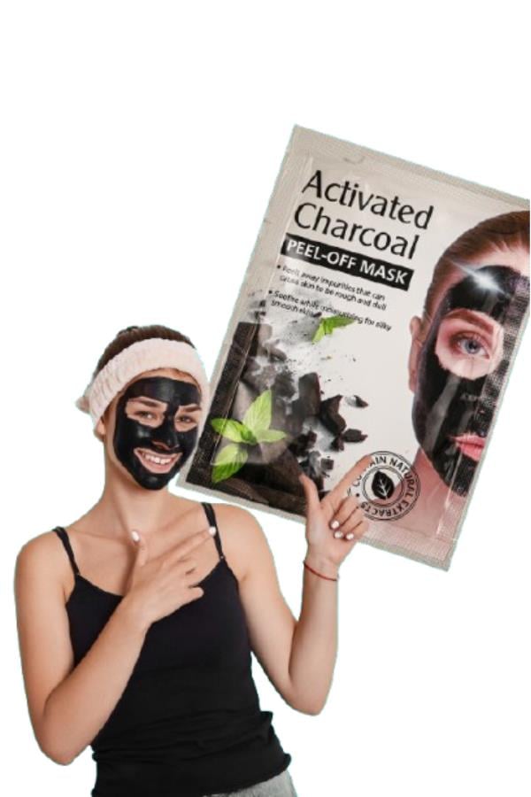 Siyah Çamur Maske Peeling Karbon Kömür