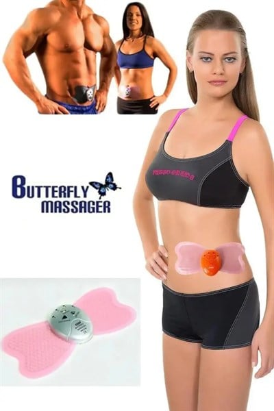Butterfly ABS Kas Çalıştırıcı ve Masaj Aleti