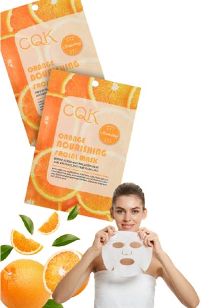 Kağıt Yüz Maskesi Portakal Özlü