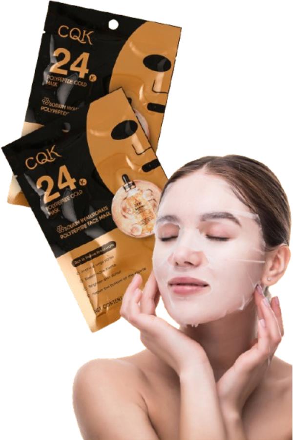 24k Aydınlatıcı Yüz Bakım Maskesi