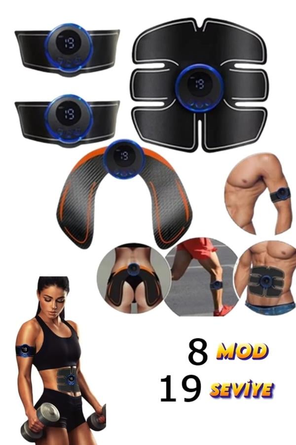 4 lü Kas Fitness Masaj Aleti Seti