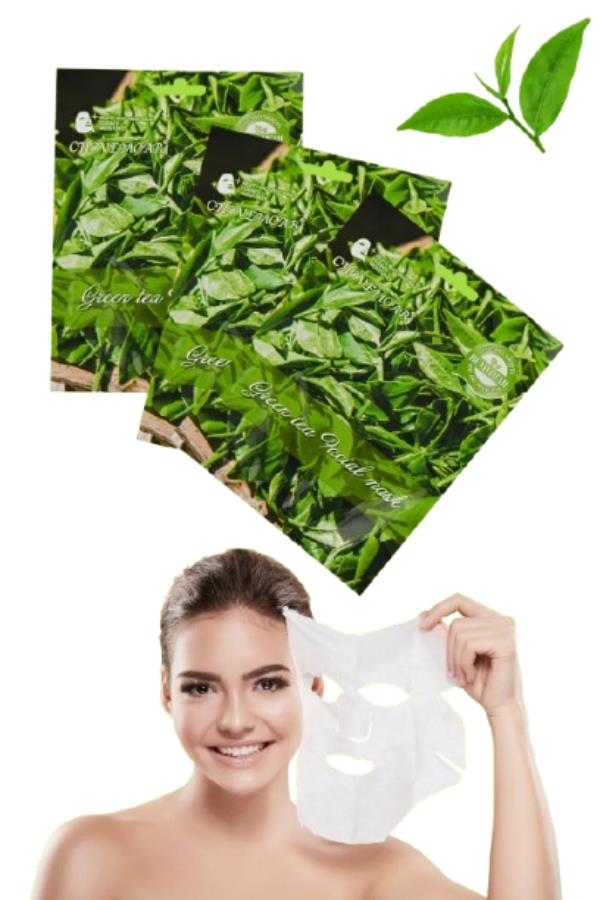 Kağıt Yüz Maskesi Kolajen Adaçayı Özlü 