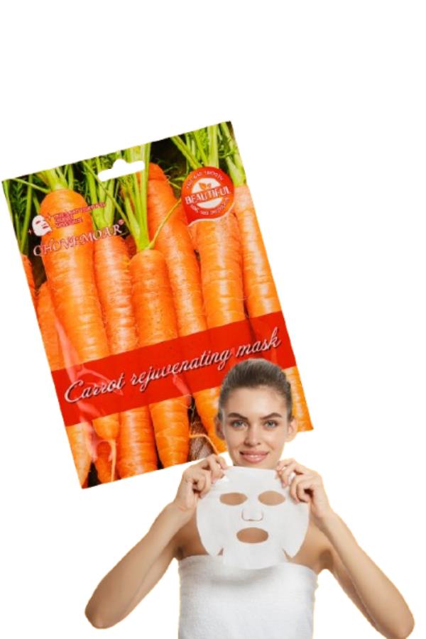 Kağıt Yüz Maskesi Kolajen Havuç Özlü 