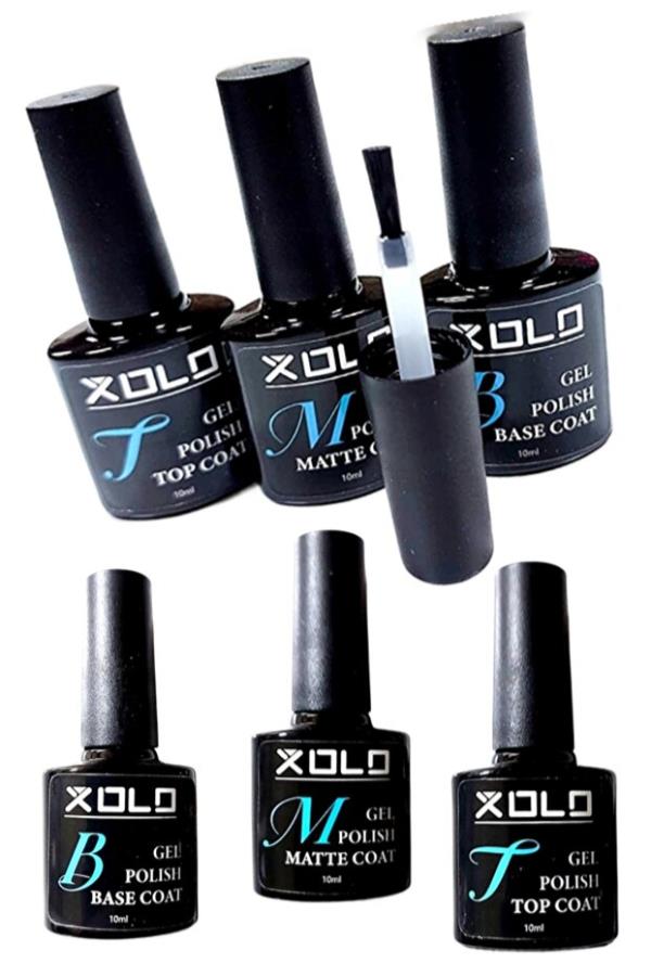 Kalıcı Oje 3 lü Top Coat Set