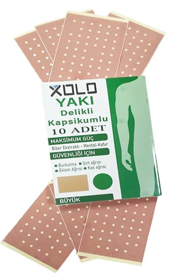 Kapsikumlu Vücut Yakısı 10 Adet