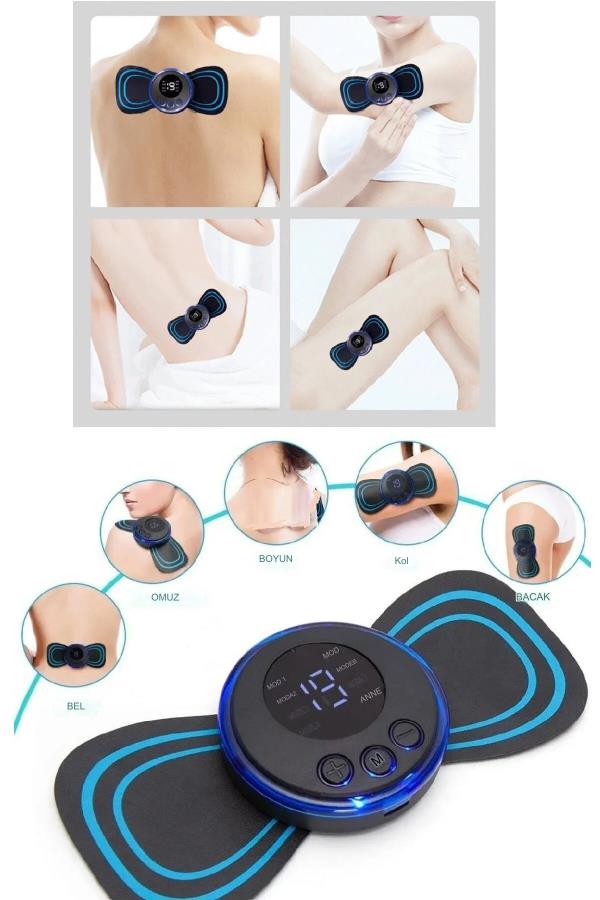 Kelebek Mini Şarjlı Masaj Aleti