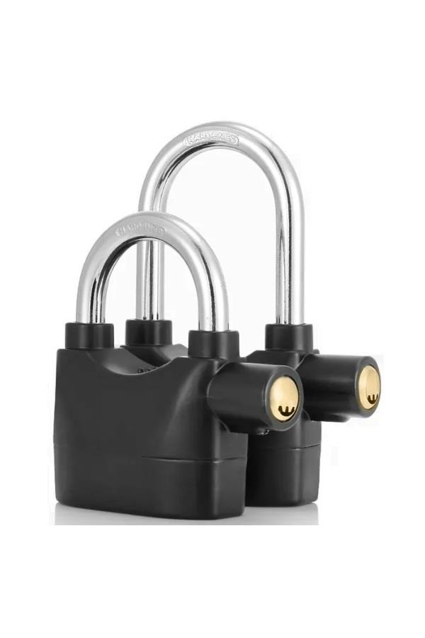 Siyah Alarmlı Uzun Asma Kilit