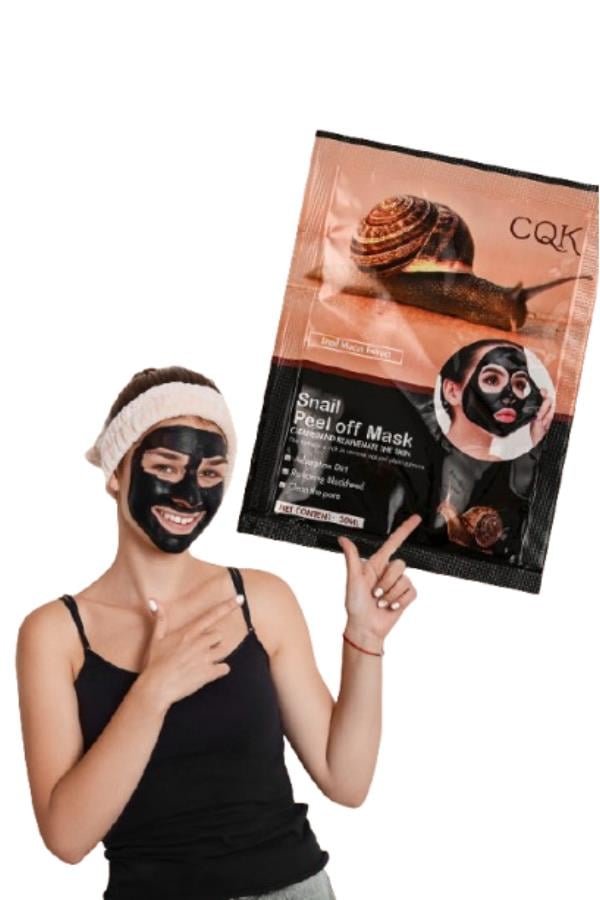 Siyah Çamur Maske Peeling Salyangoz