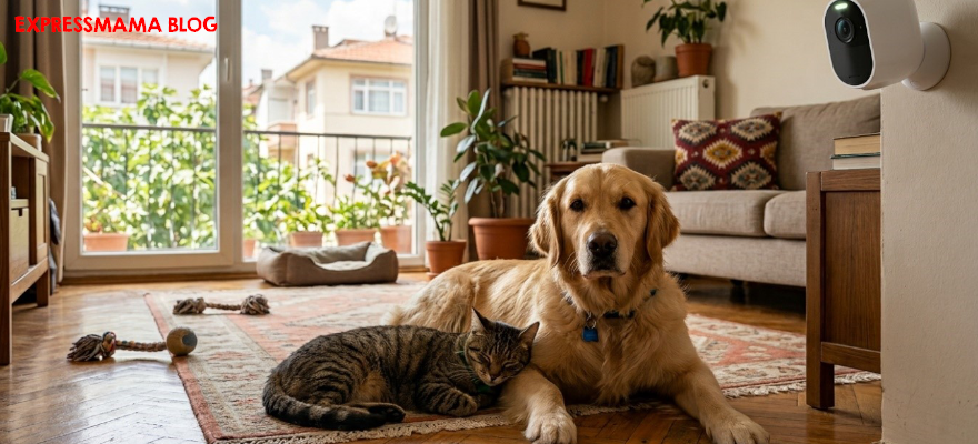 Evde Tek Başına Kalan Evcil Hayvanlar İçin 7/24 Canlı Seslenmeli Kamera ile Uzaktan Takip Rehberi