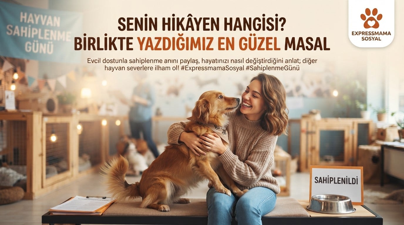 Sahiplenme Günü: Evcil Hayvan Sahiplenme Hikâyeni Paylaş! Expressmama Sosyal