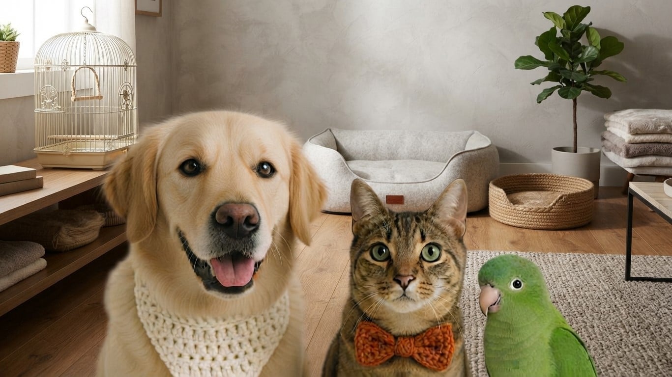 Vazgeçilmez Evcil Hayvan Ürünleri: Kedi, Köpek ve Kuşlar İçin Temel İhtiyaçlar