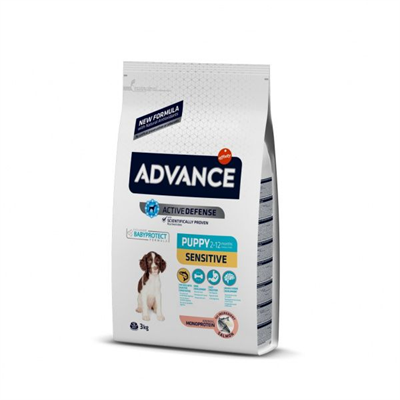 Advance Sensitive Somonlu Hassas Yavru Köpek Maması 3kg