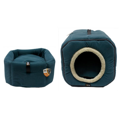 ALLY PAWS Sekizgen Fonksiyonel Kedi Köpek Yuva ve Yatağı
