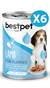 BestPet Kuzu Etli Yavru Köpek Konservesi 400gr 6 Adet