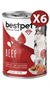 BestPet Sığır Etli Yetişkin Köpek Konservesi 400gr 6 Adet