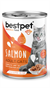BestPet Somon Balıklı Yetişkin Kedi Konservesi 400gr