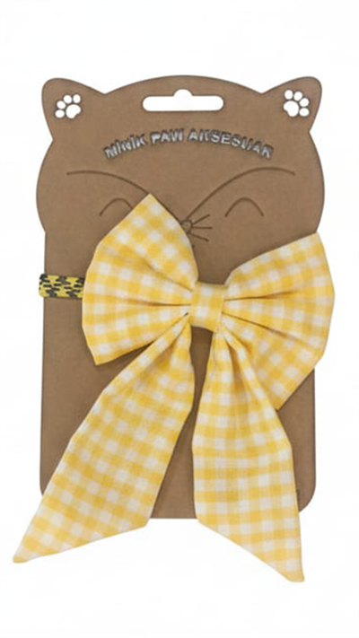 Kedi ve Köpek Big Ribbon Tasma