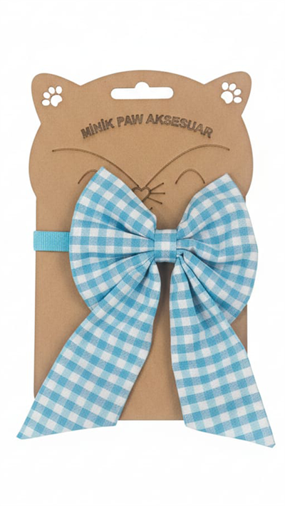 Kedi ve Köpek Big Ribbon Tasma