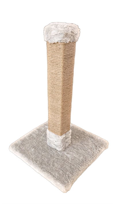 Botar 60Cm Kare Tırmalama Tahtası Gri